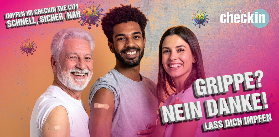 Grippeimpfung im checkin the city